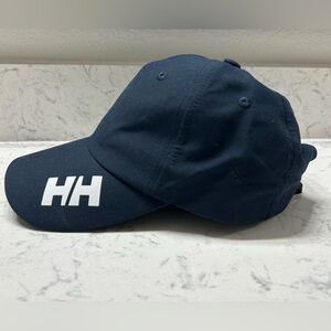 NEW Helly Hansen Dark Blue Crew Cap 2.0 with White HH Logo